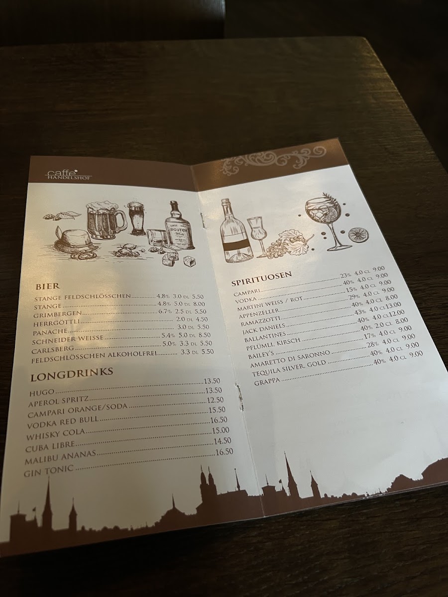 Menu Caffe Handelshof-7