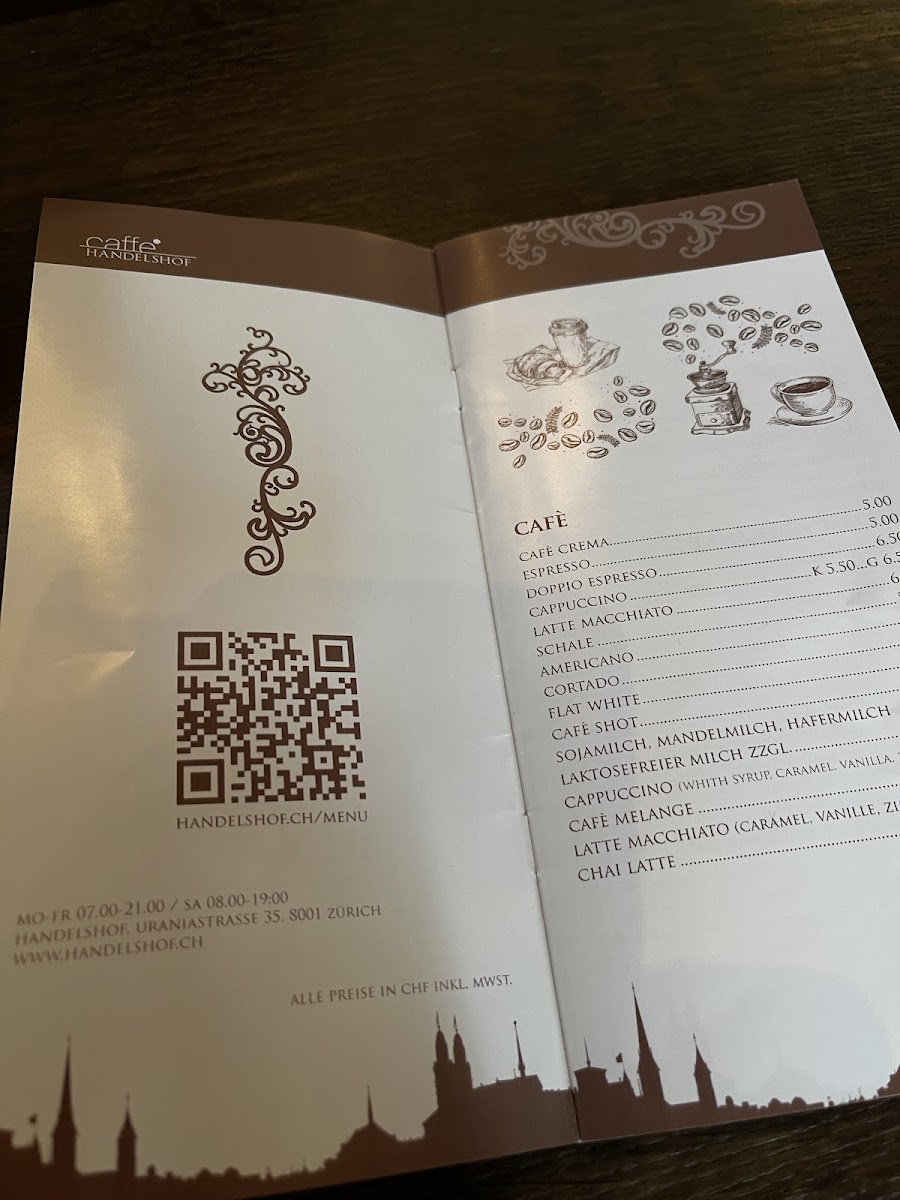Menu Caffe Handelshof-8