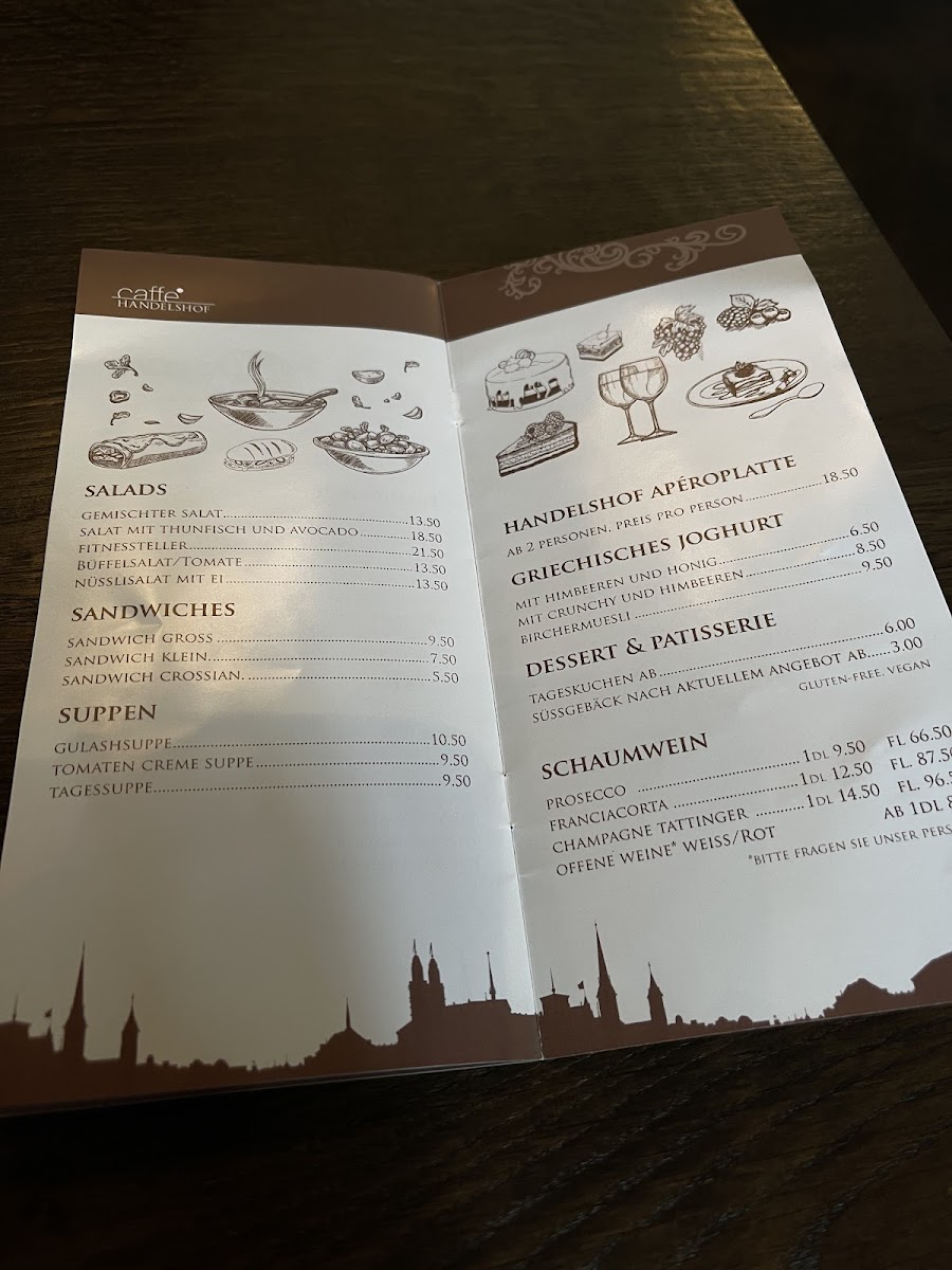 Menu Caffe Handelshof-9